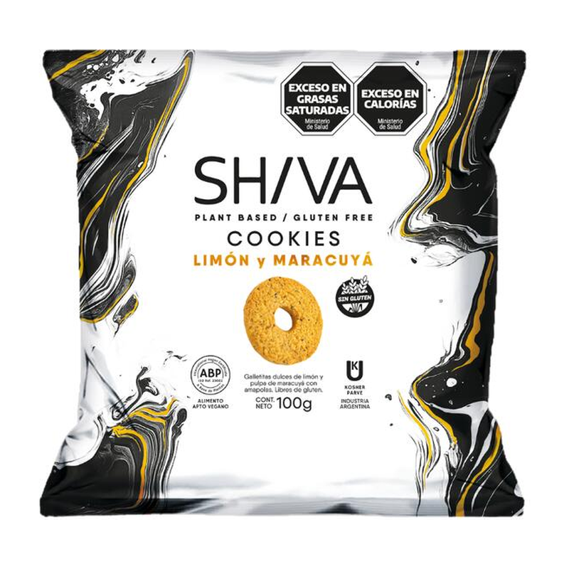 Shiva Cookies Limón y Maracuyá