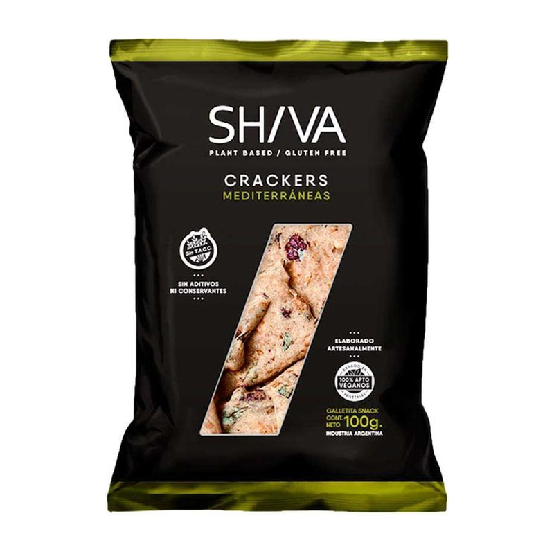 Shiva Crackers Mediterráneas