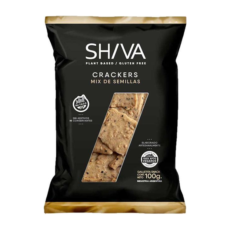 Shiva Crackers Mix de Semillas