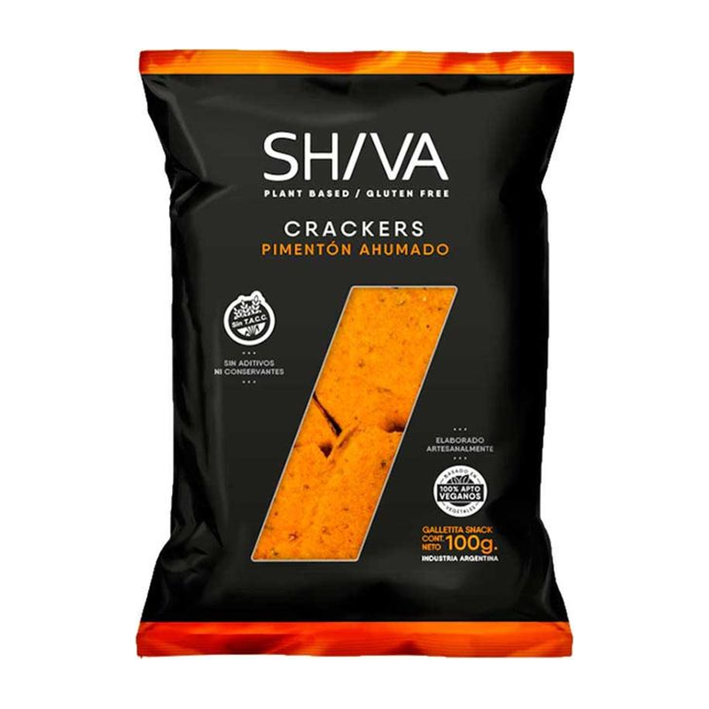 Shiva Crackers Pimentón Ahumado
