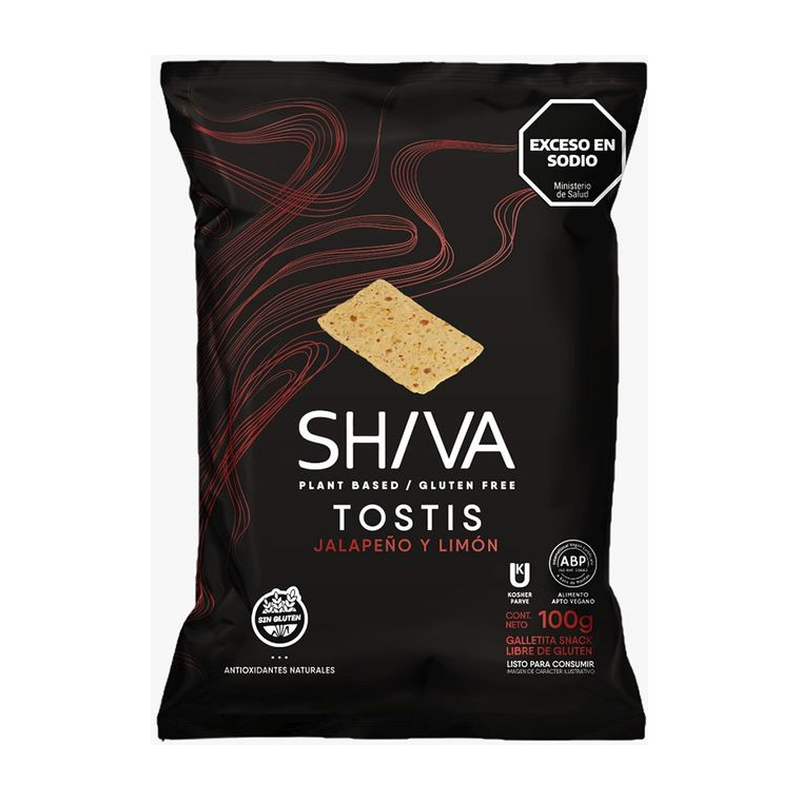Shiva Tostaditas Jalapeño y Limón