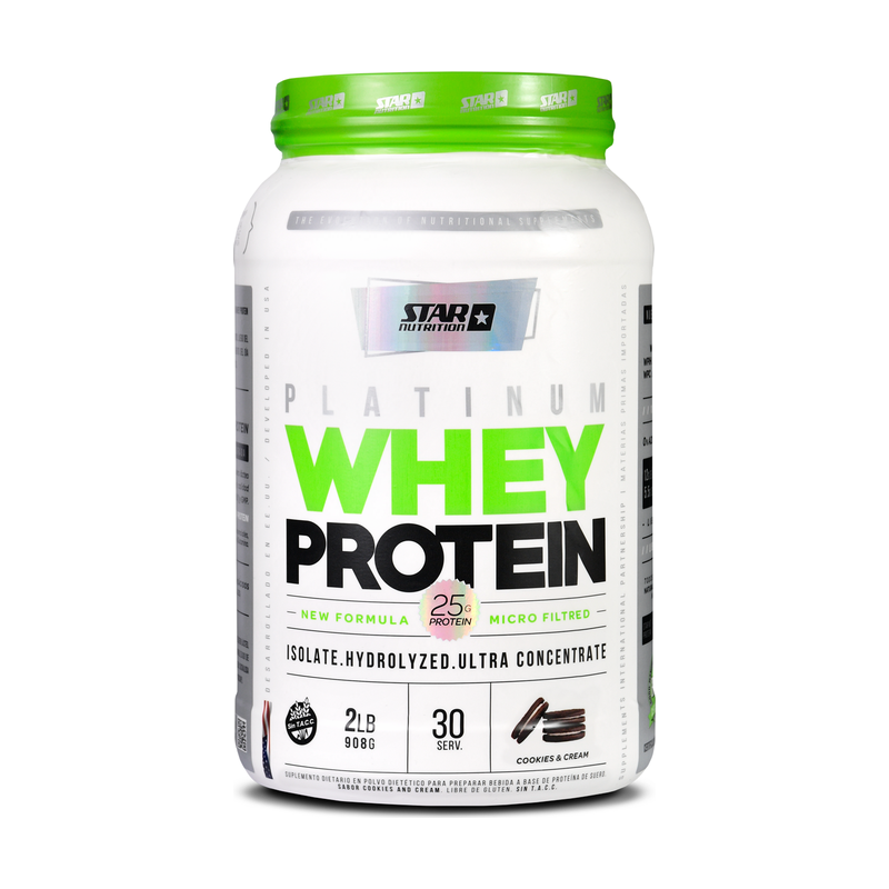Platinum Whey Protein Cookies & Cream 2lb